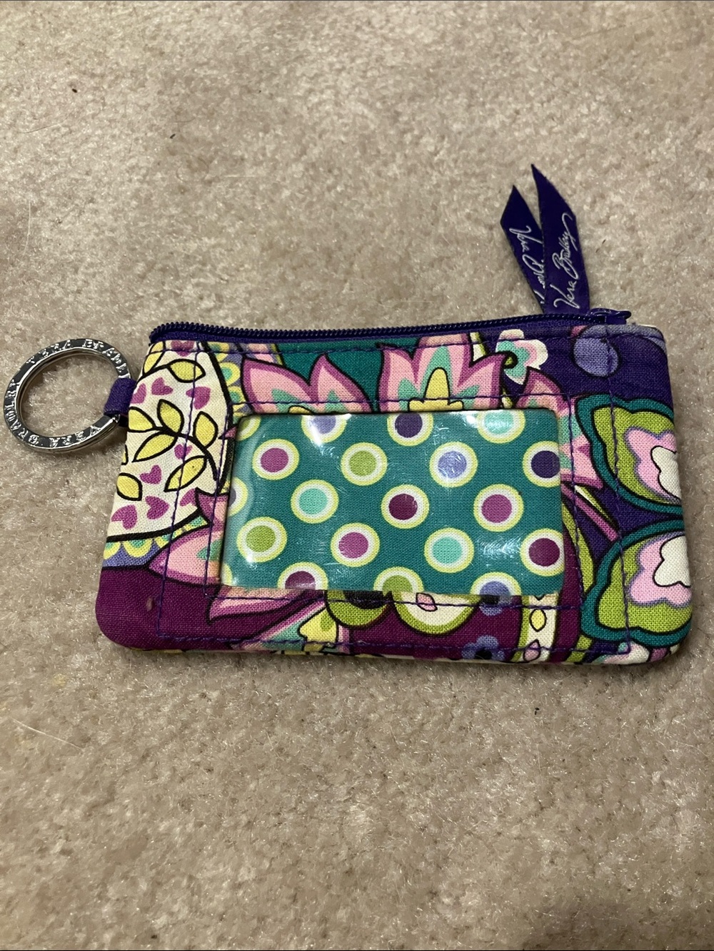 Vera Bradley change wallet